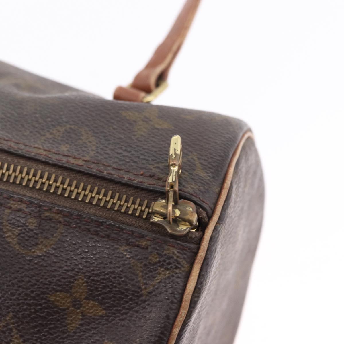 LOUIS VUITTON Monogram Papillon 26 Hand Bag M51366 LV Auth BA14940