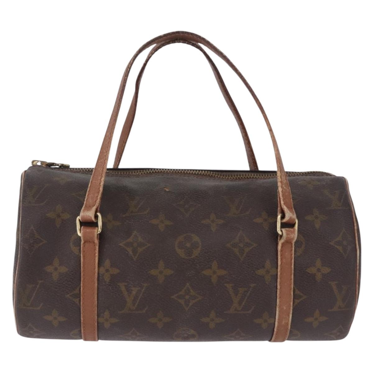 LOUIS VUITTON Monogram Papillon 26 Hand Bag M51366 LV Auth BA14940