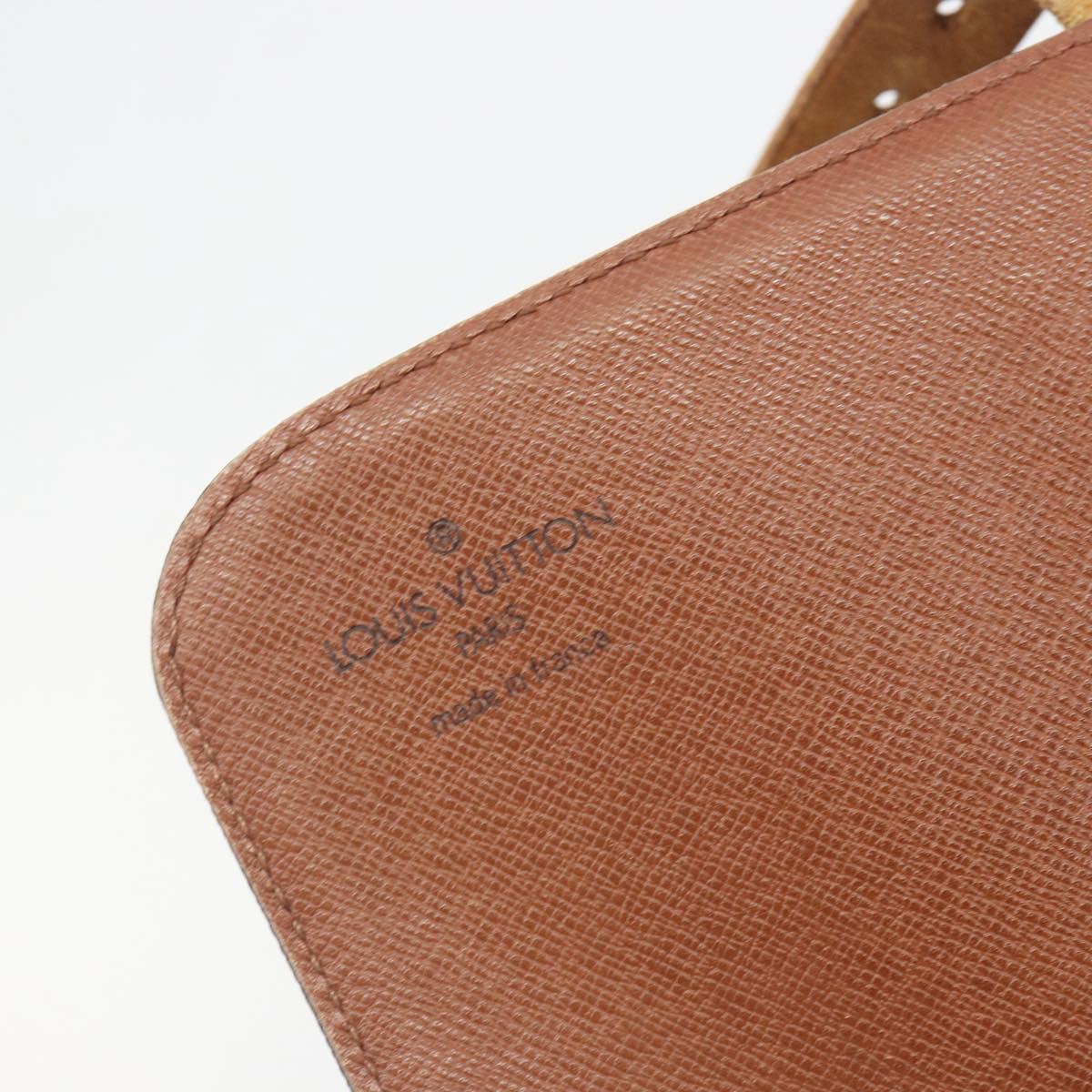 LOUIS VUITTON Monogram Cartouchiere GM Shoulder Bag M51252 LV Auth BA14943