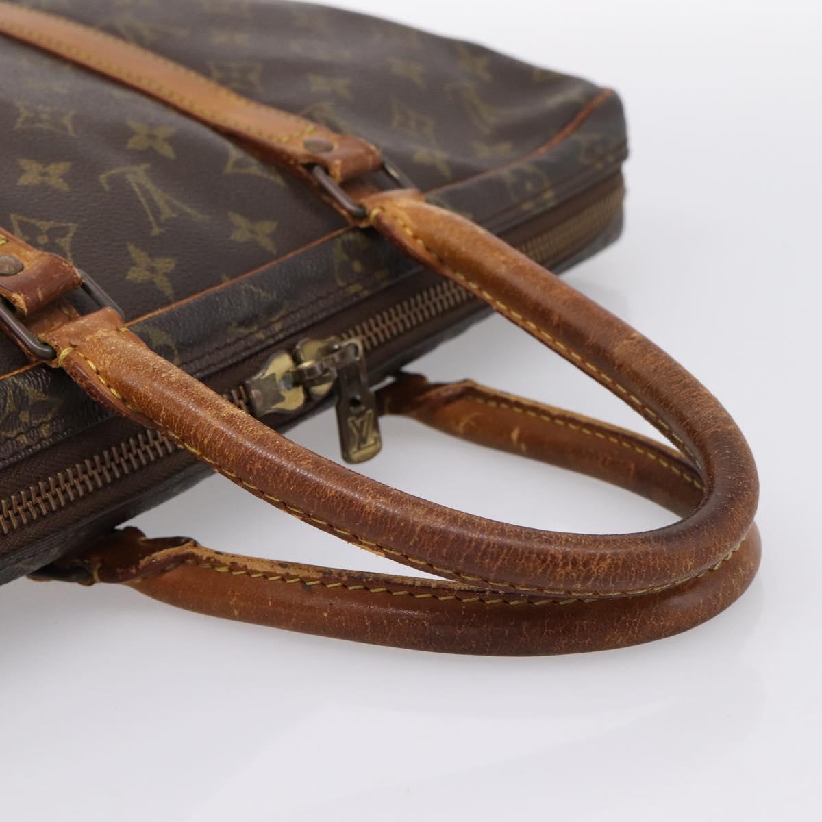 LOUIS VUITTON Monogram Porte Documents Voyage Business Bag M53361 Auth BA14947