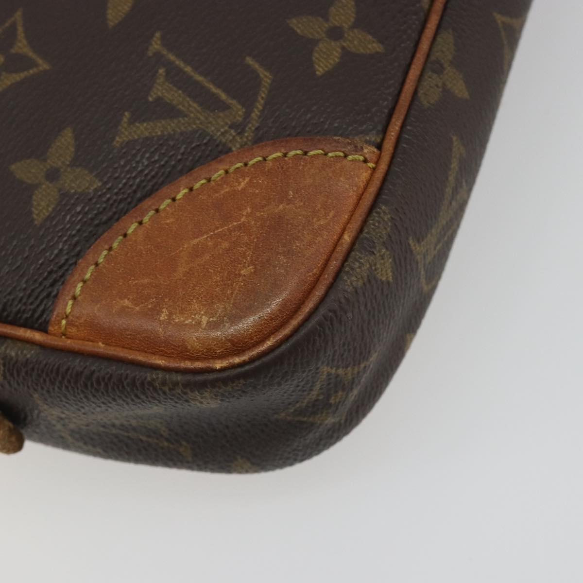 LOUIS VUITTON Monogram Marly Dragonne GM Clutch Bag M51825 LV Auth BA14958
