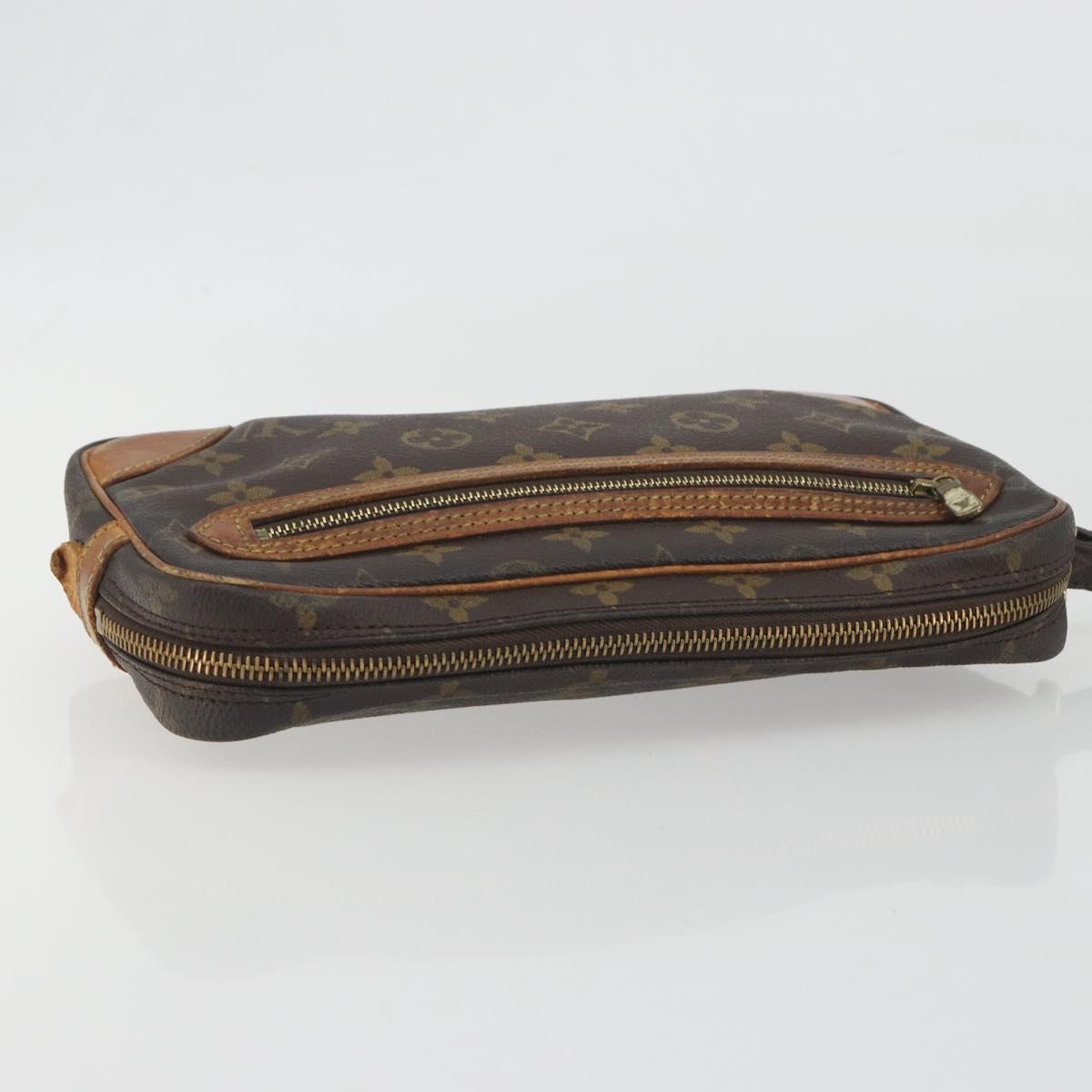 LOUIS VUITTON Monogram Marly Dragonne GM Clutch Bag M51825 LV Auth BA14958
