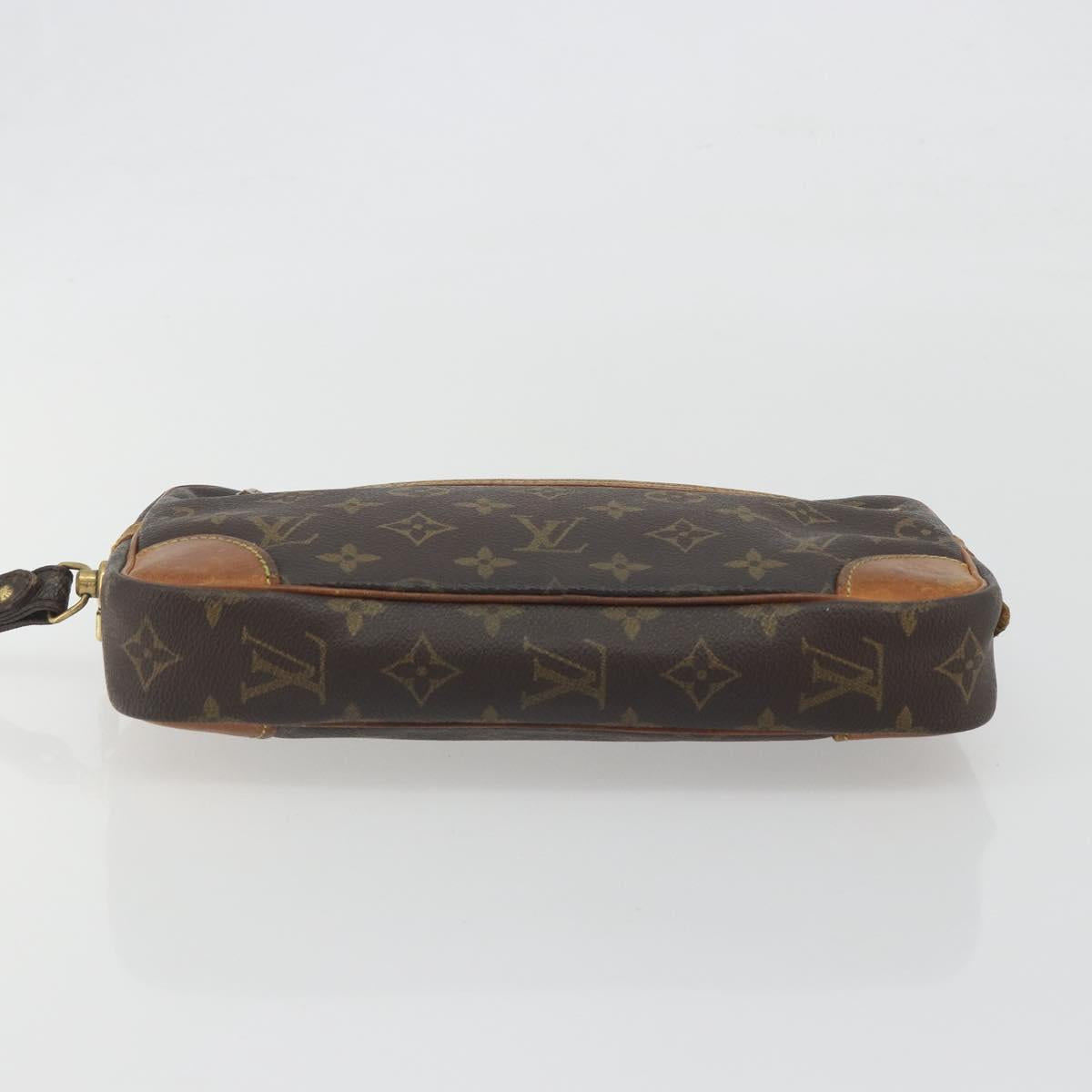 LOUIS VUITTON Monogram Marly Dragonne GM Clutch Bag M51825 LV Auth BA14958