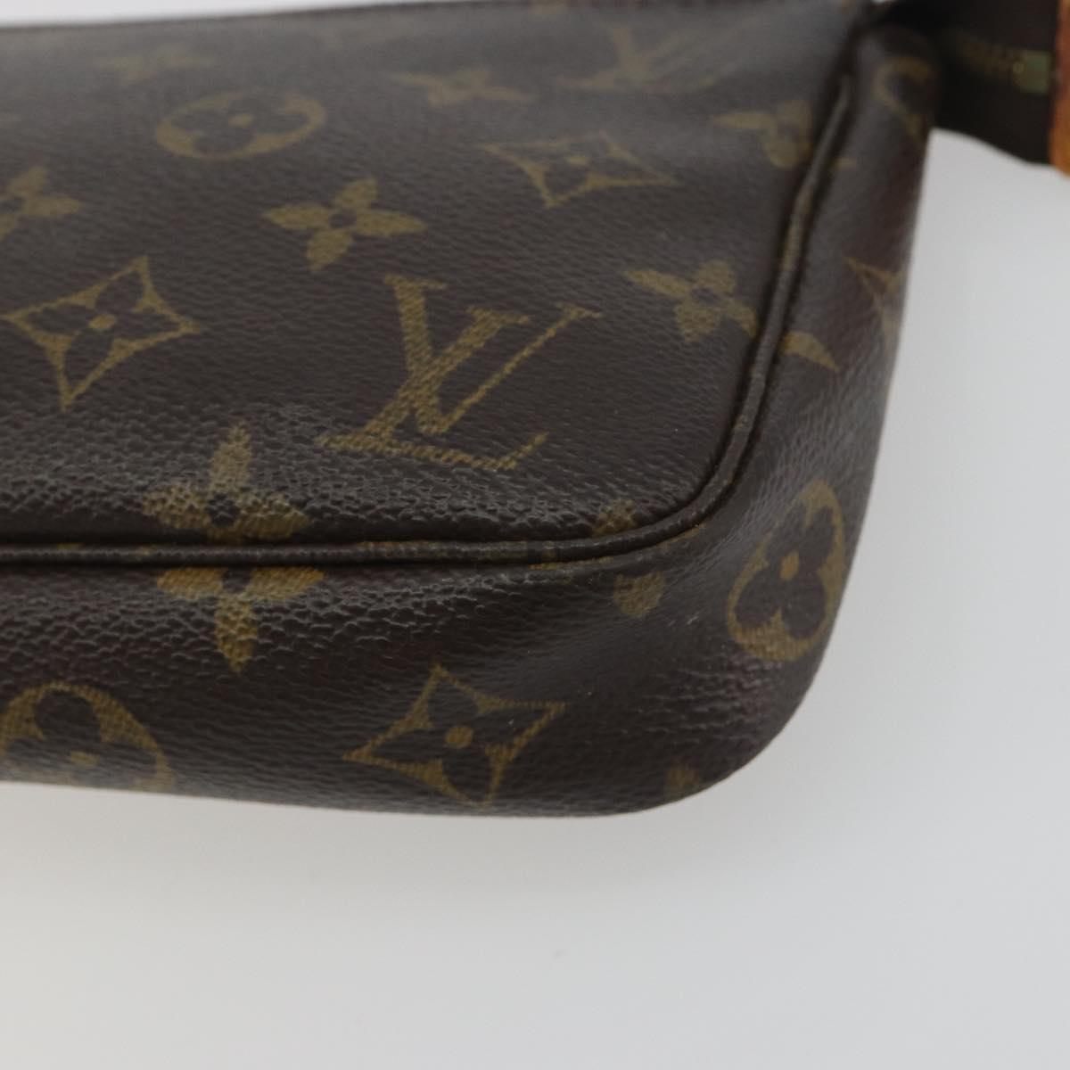 LOUIS VUITTON Monogram Pochette Accessoires Pouch M51980 LV Auth BA14959