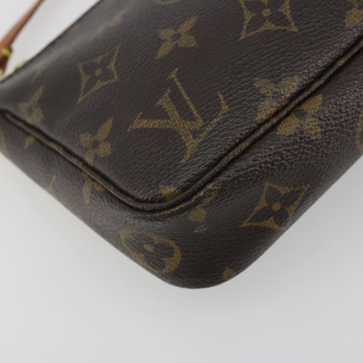 LOUIS VUITTON Monogram Pochette Accessoires Pouch M51980 LV Auth BA14959