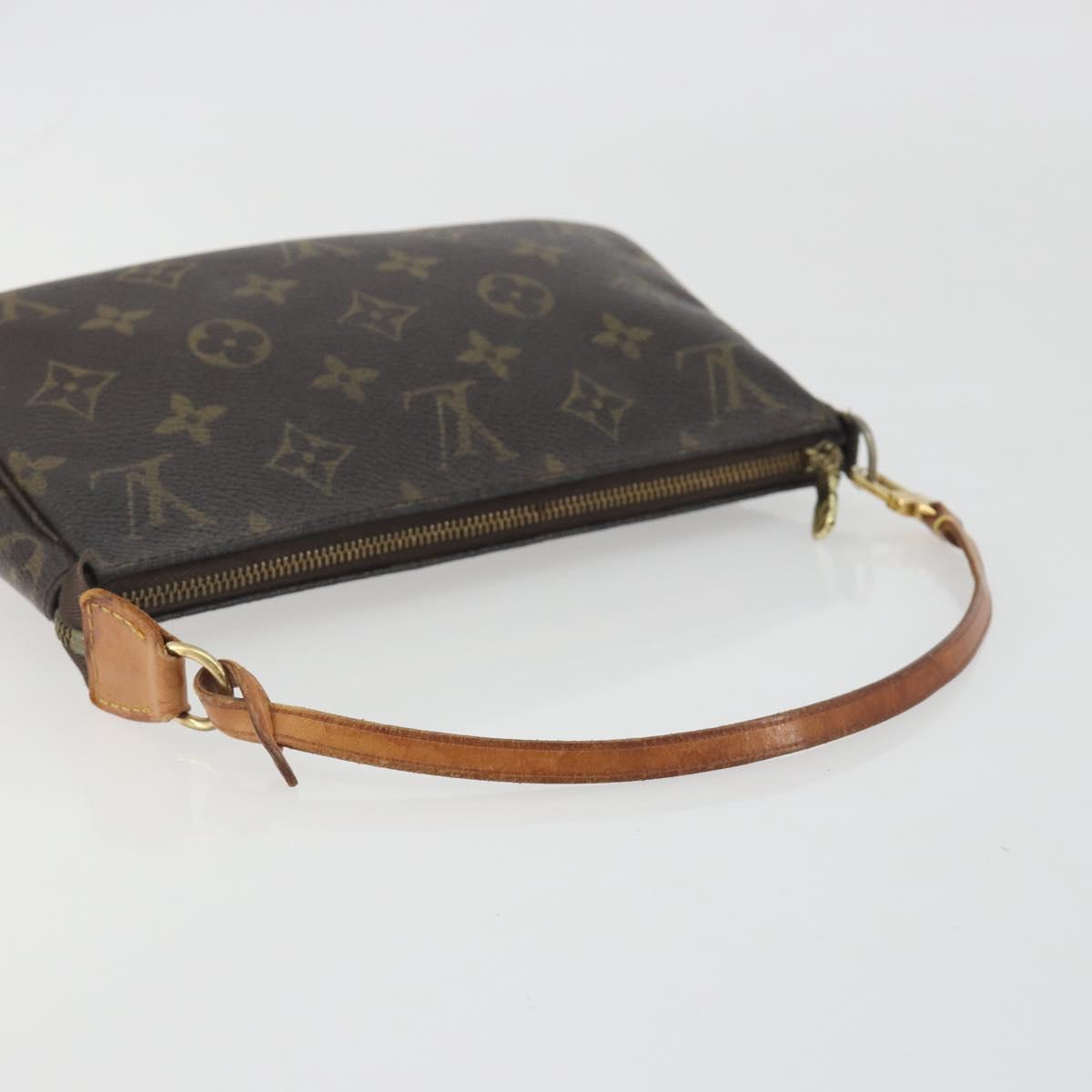 LOUIS VUITTON Monogram Pochette Accessoires Pouch M51980 LV Auth BA14959
