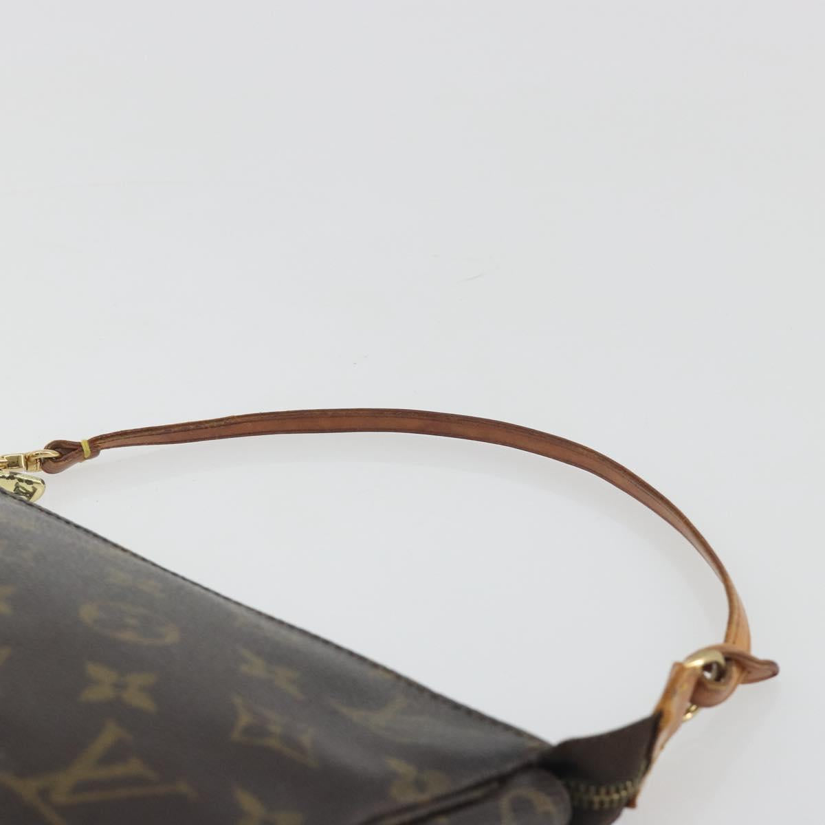 LOUIS VUITTON Monogram Pochette Accessoires Pouch M51980 LV Auth BA14959