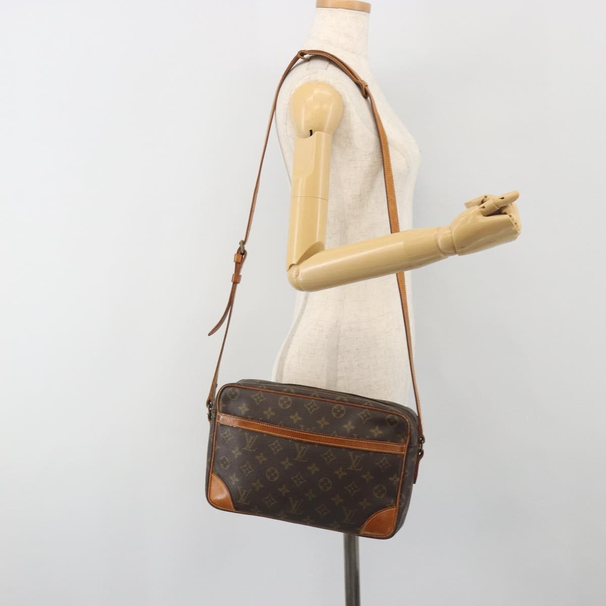 LOUIS VUITTON Monogram Trocadero 27 Shoulder Bag M51274 LV Auth BA14960
