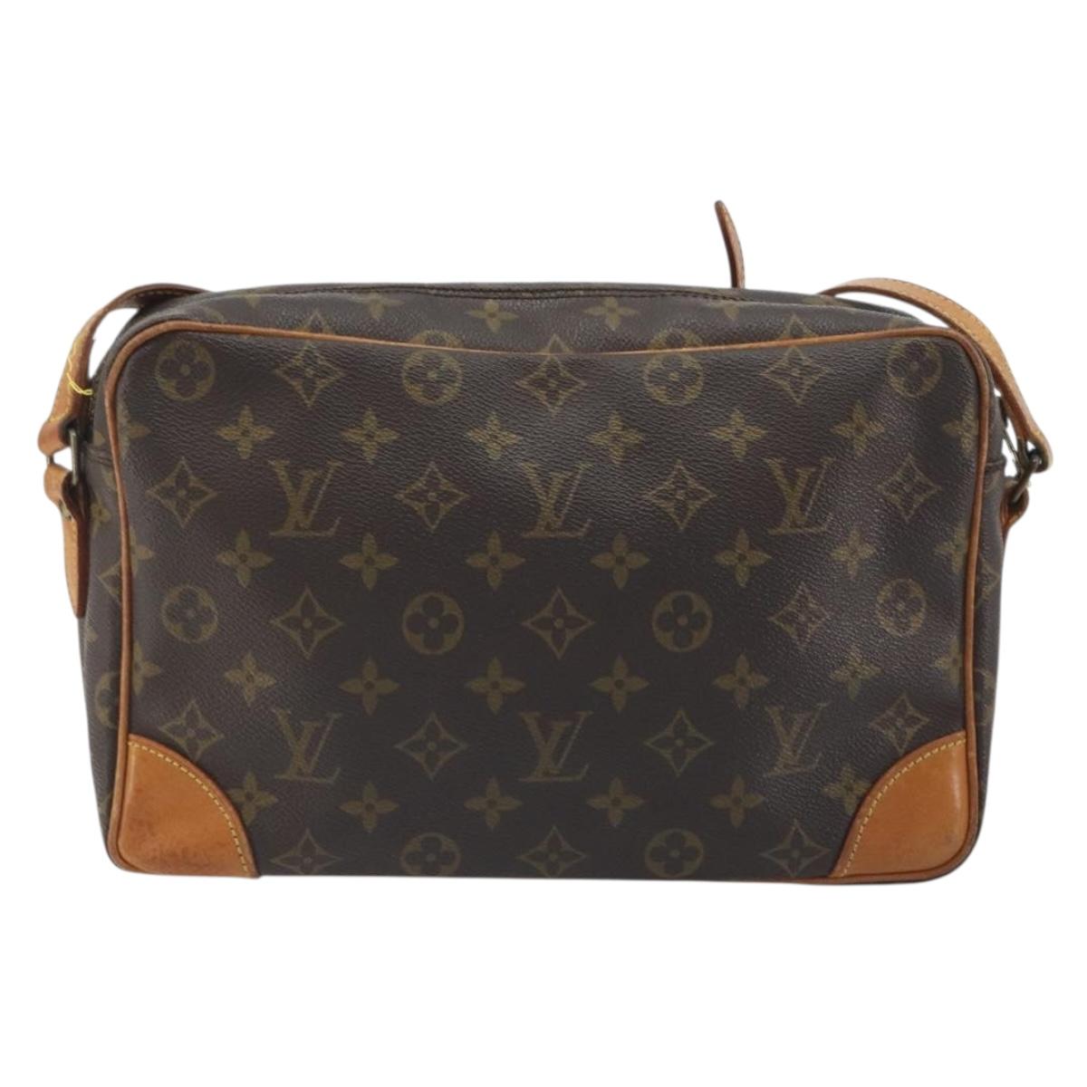 LOUIS VUITTON Monogram Trocadero 27 Shoulder Bag M51274 LV Auth BA14960