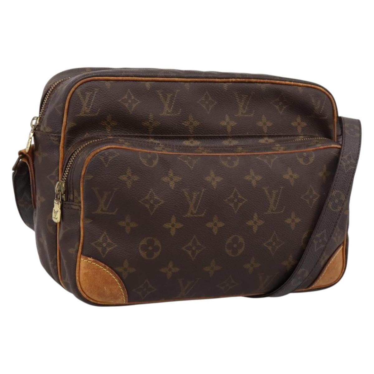 LOUIS VUITTON Monogram Nile Shoulder Bag M45244 LV Auth BA14961