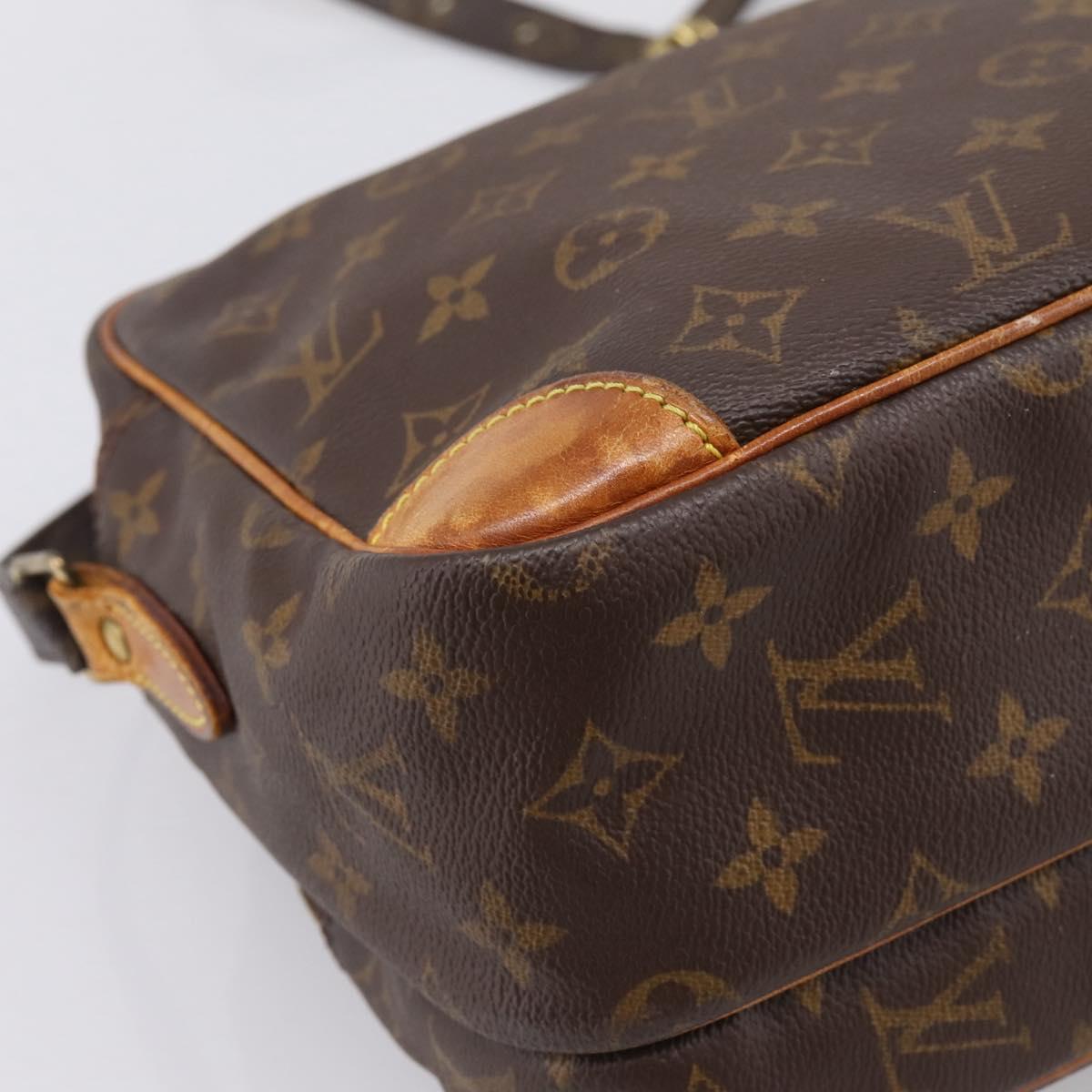 LOUIS VUITTON Monogram Nile Shoulder Bag M45244 LV Auth BA14961