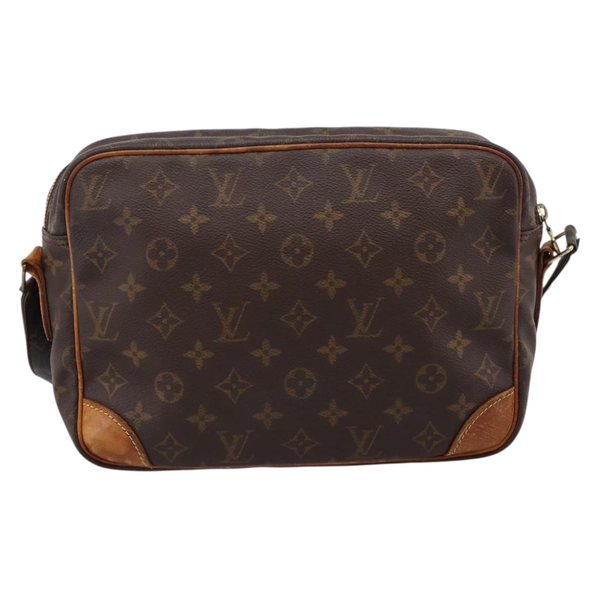 LOUIS VUITTON Monogram Nile Shoulder Bag M45244 LV Auth BA14961