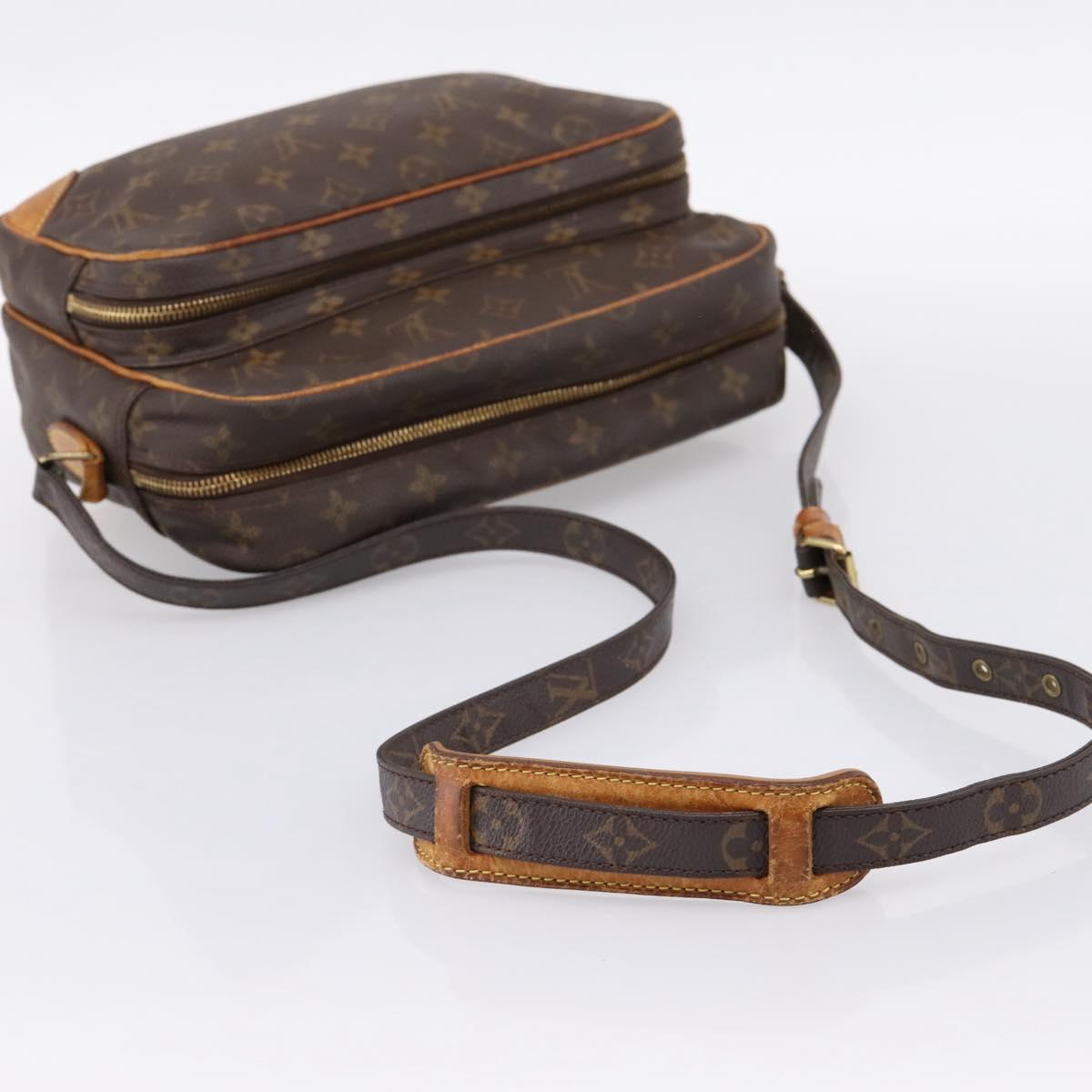 LOUIS VUITTON Monogram Nile Shoulder Bag M45244 LV Auth BA14961