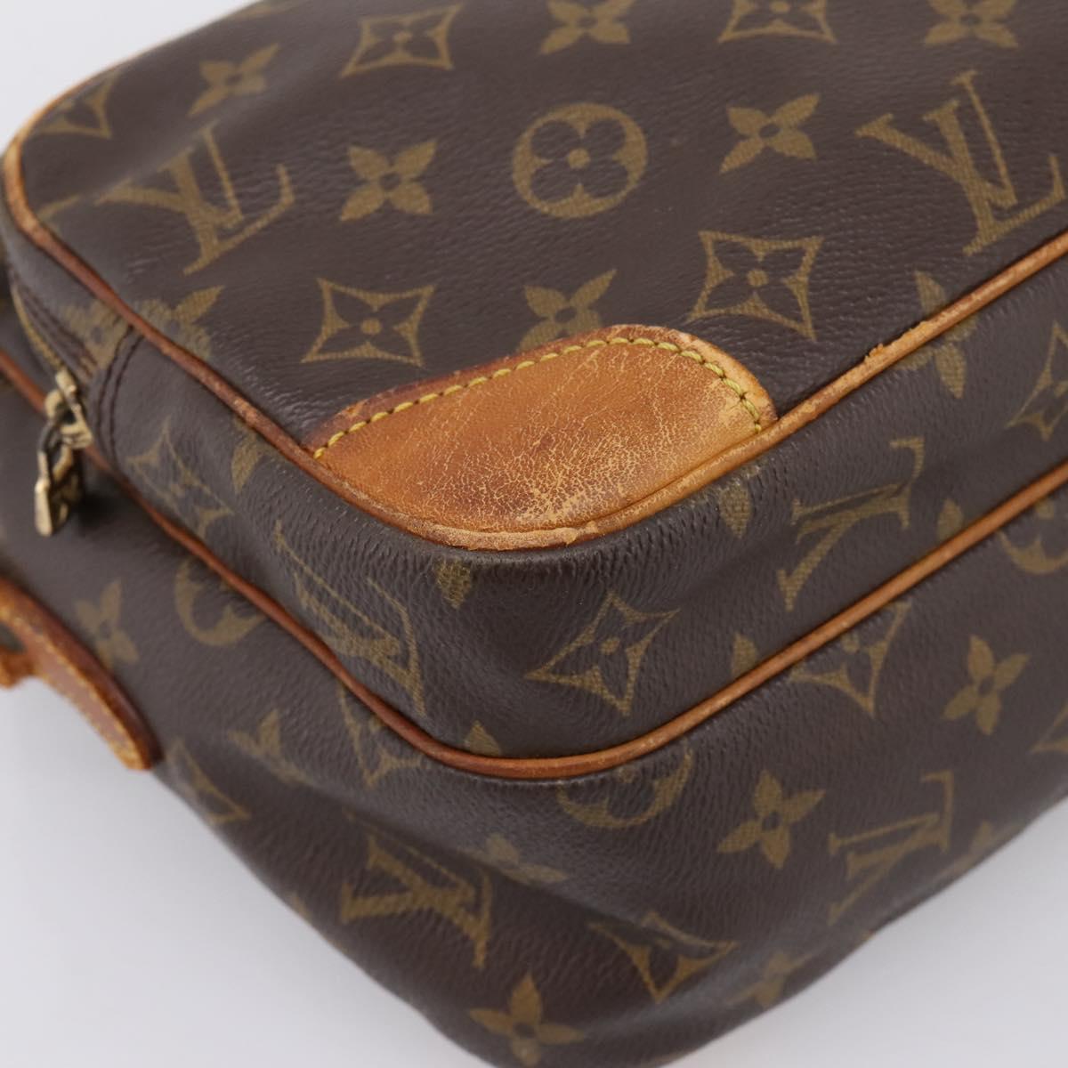 LOUIS VUITTON Monogram Nile Shoulder Bag M45244 LV Auth BA14962