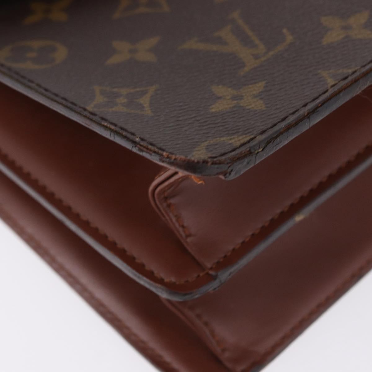 LOUIS VUITTON Monogram Concorde Hand Bag M51190 LV Auth BA14966