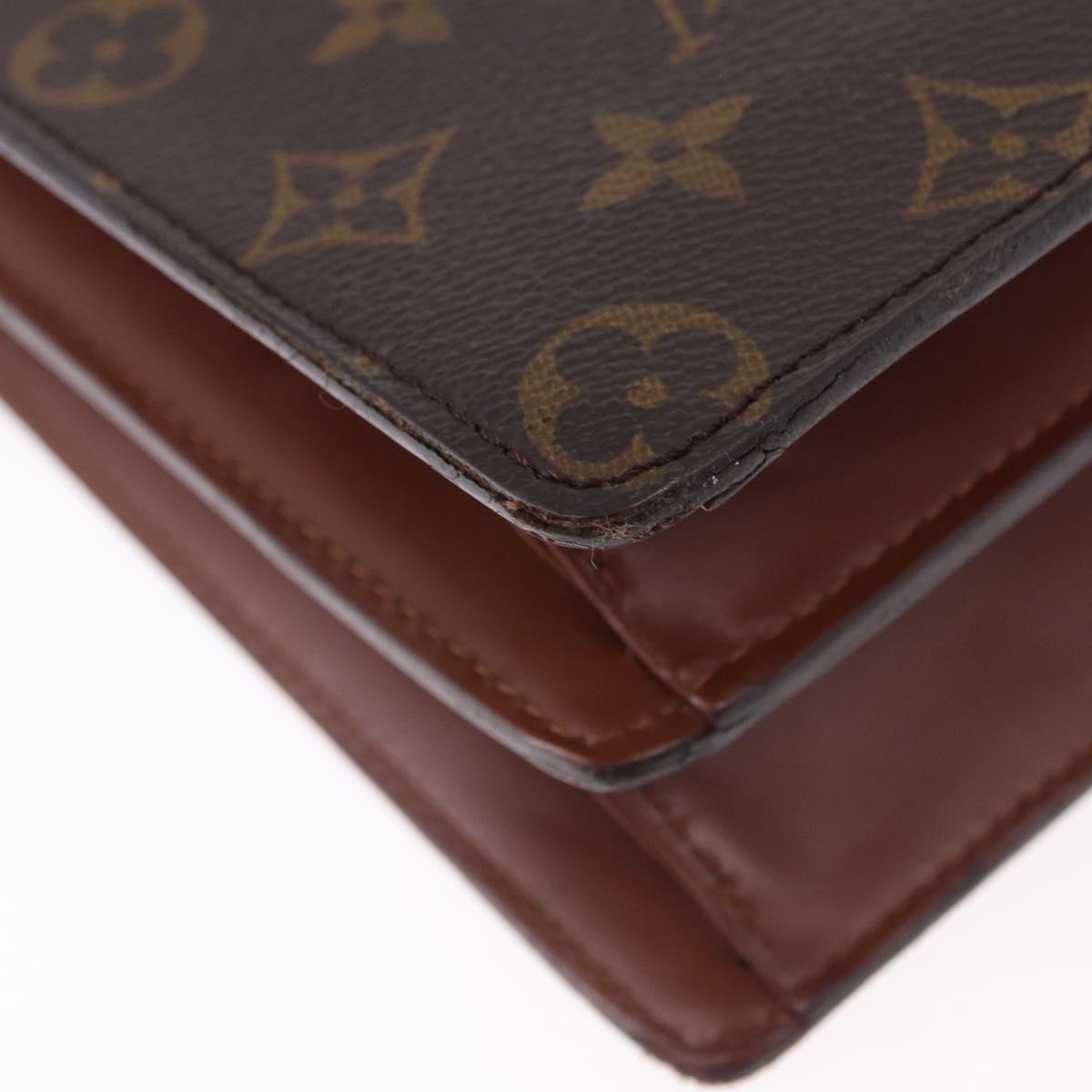 LOUIS VUITTON Monogram Concorde Hand Bag M51190 LV Auth BA14966
