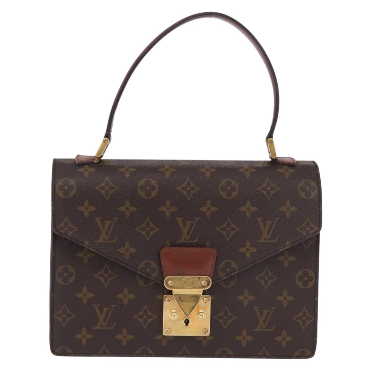 LOUIS VUITTON Monogram Concorde Hand Bag M51190 LV Auth BA14966