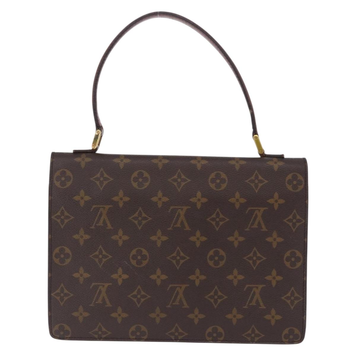LOUIS VUITTON Monogram Concorde Hand Bag M51190 LV Auth BA14966