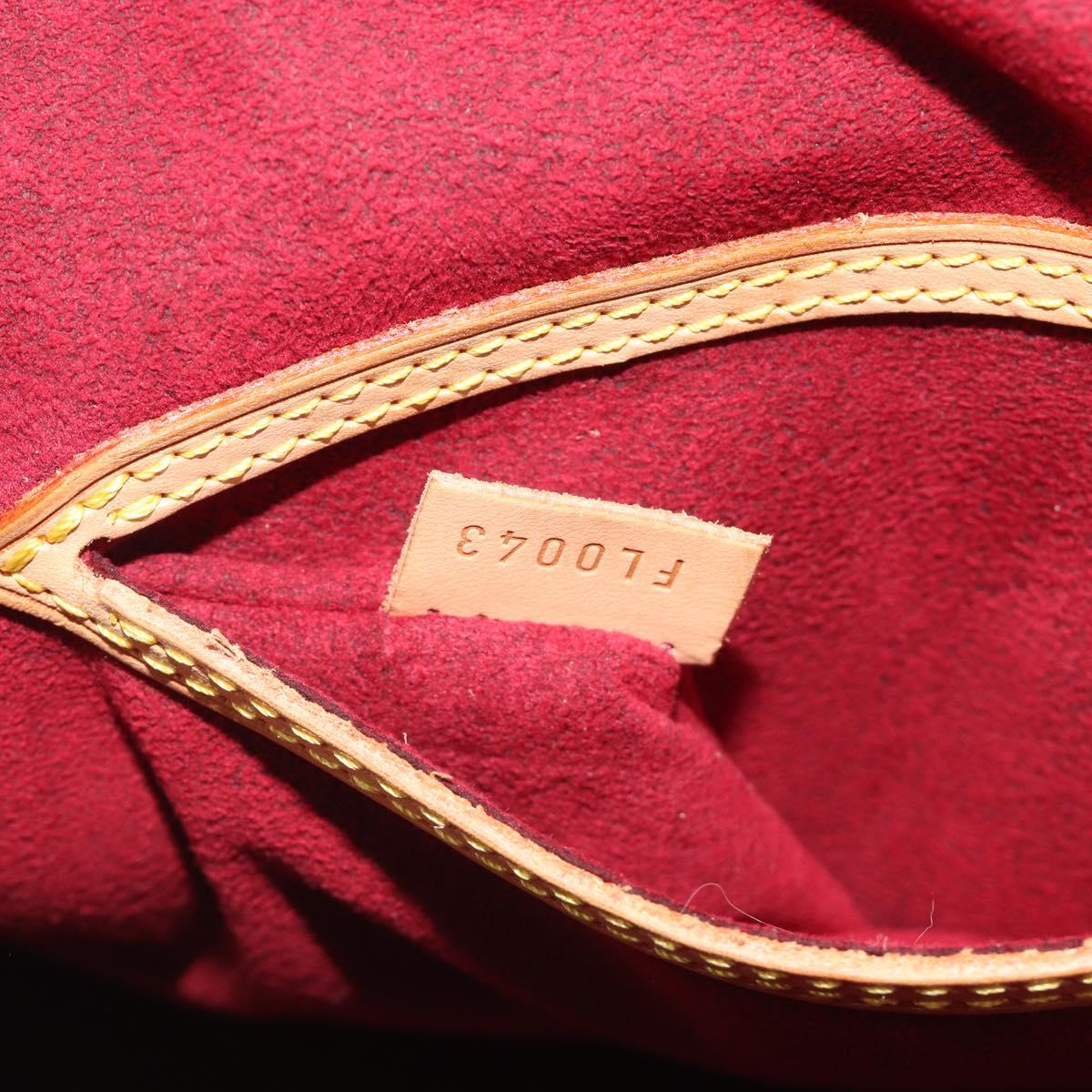 LOUIS VUITTON Monogram Multicolor Alma Hand Bag White M92647 LV Auth BA14970V