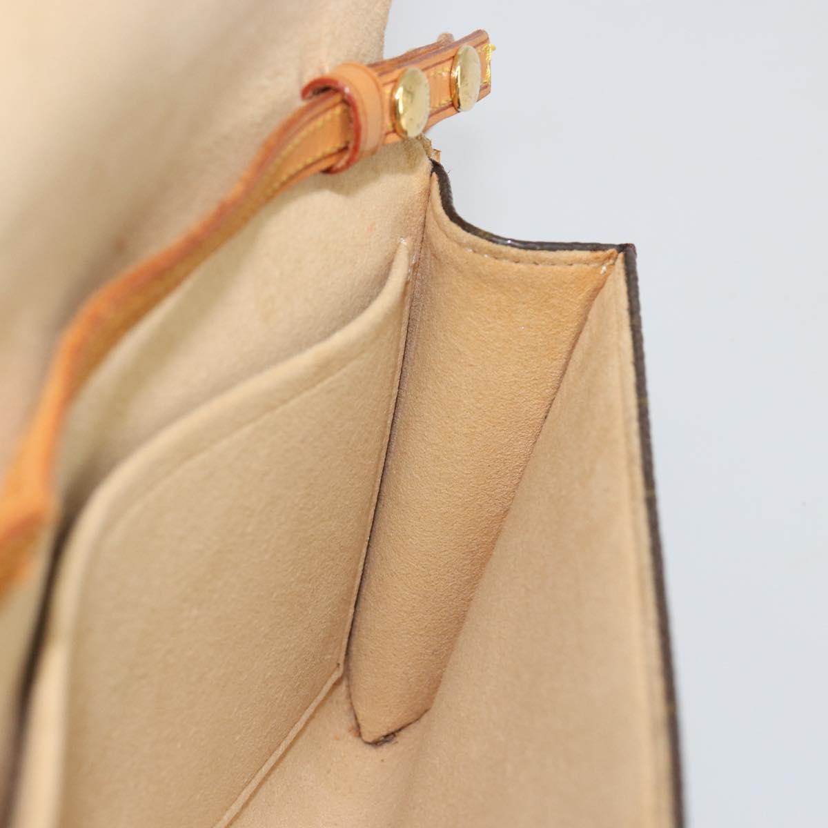 LOUIS VUITTON Monogram Pochette Twin GM Shoulder Bag M51852 LV Auth BA14978