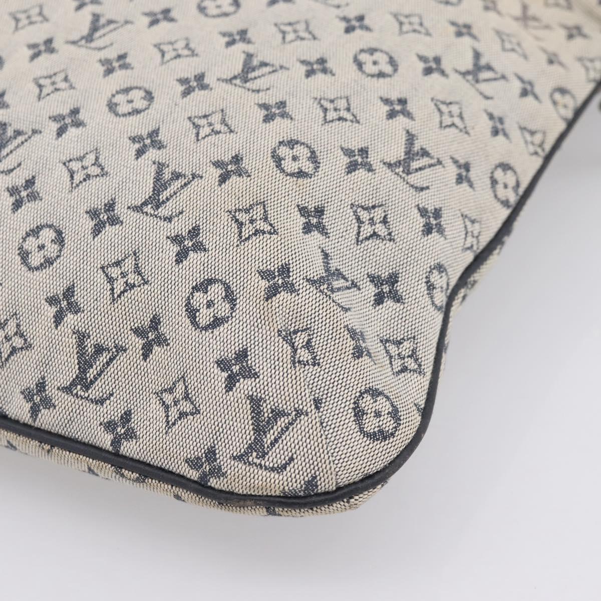 LOUIS VUITTON Monogram Mini Françoise Tote Bag 2way Blue M92208 LV Auth BA14979