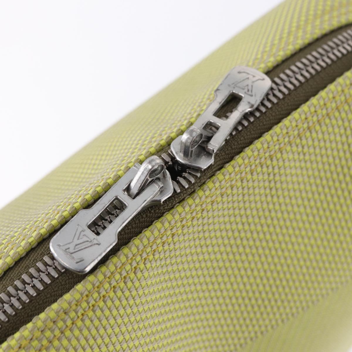 LOUIS VUITTON Damier Geant LV Cup Weatherly Bag Yellow M80636 LV Auth BA14980