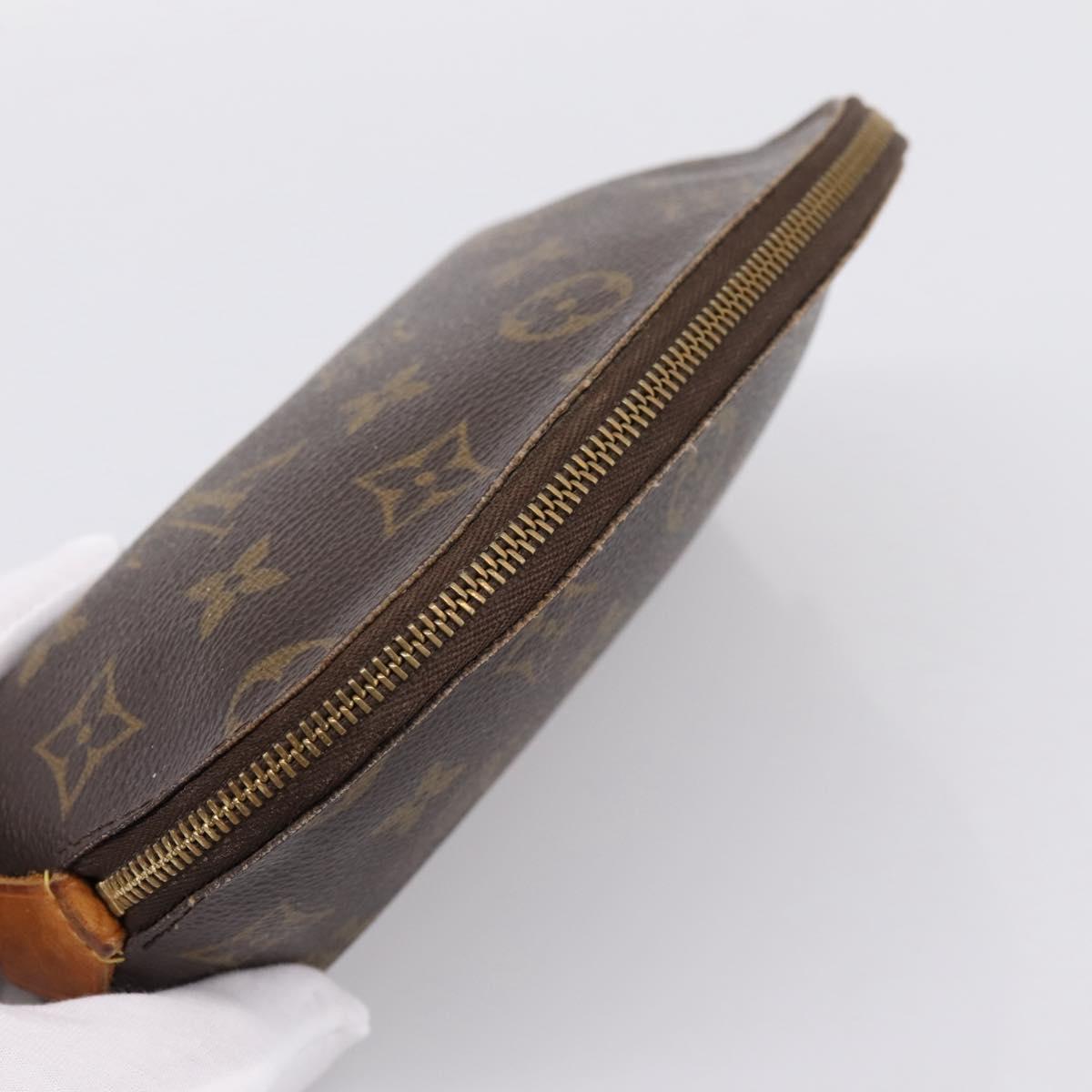 LOUIS VUITTON Monogram Pochette Cosmetic PM Cosmetic Pouch M47515 Auth BA14983