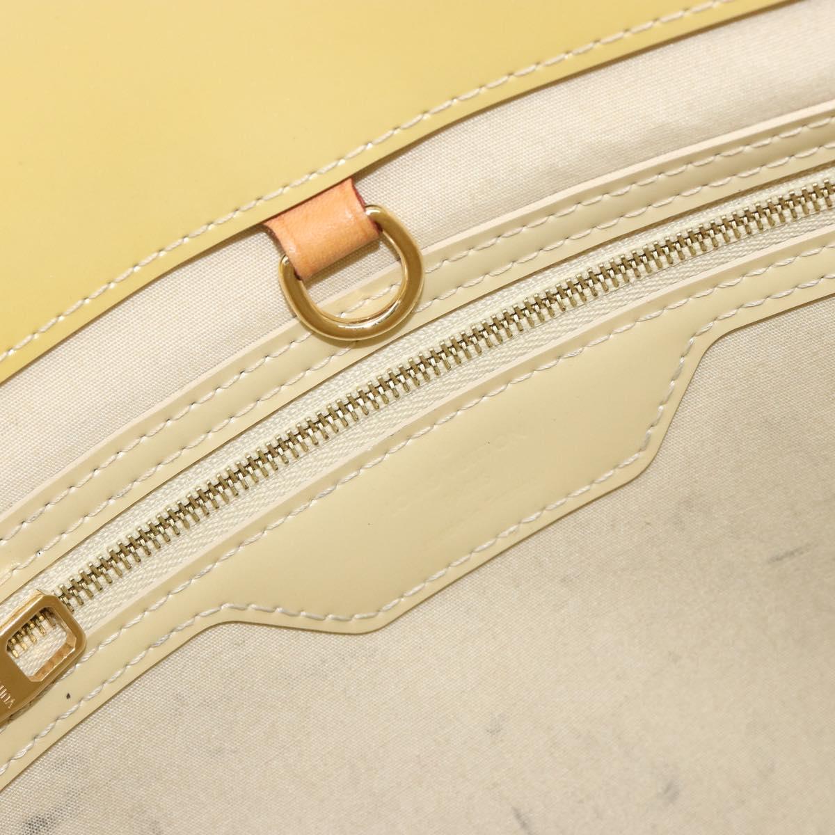 LOUIS VUITTON Monogram Vernis Katarina EW Bag Broncorail M90010 LV Auth BA14986