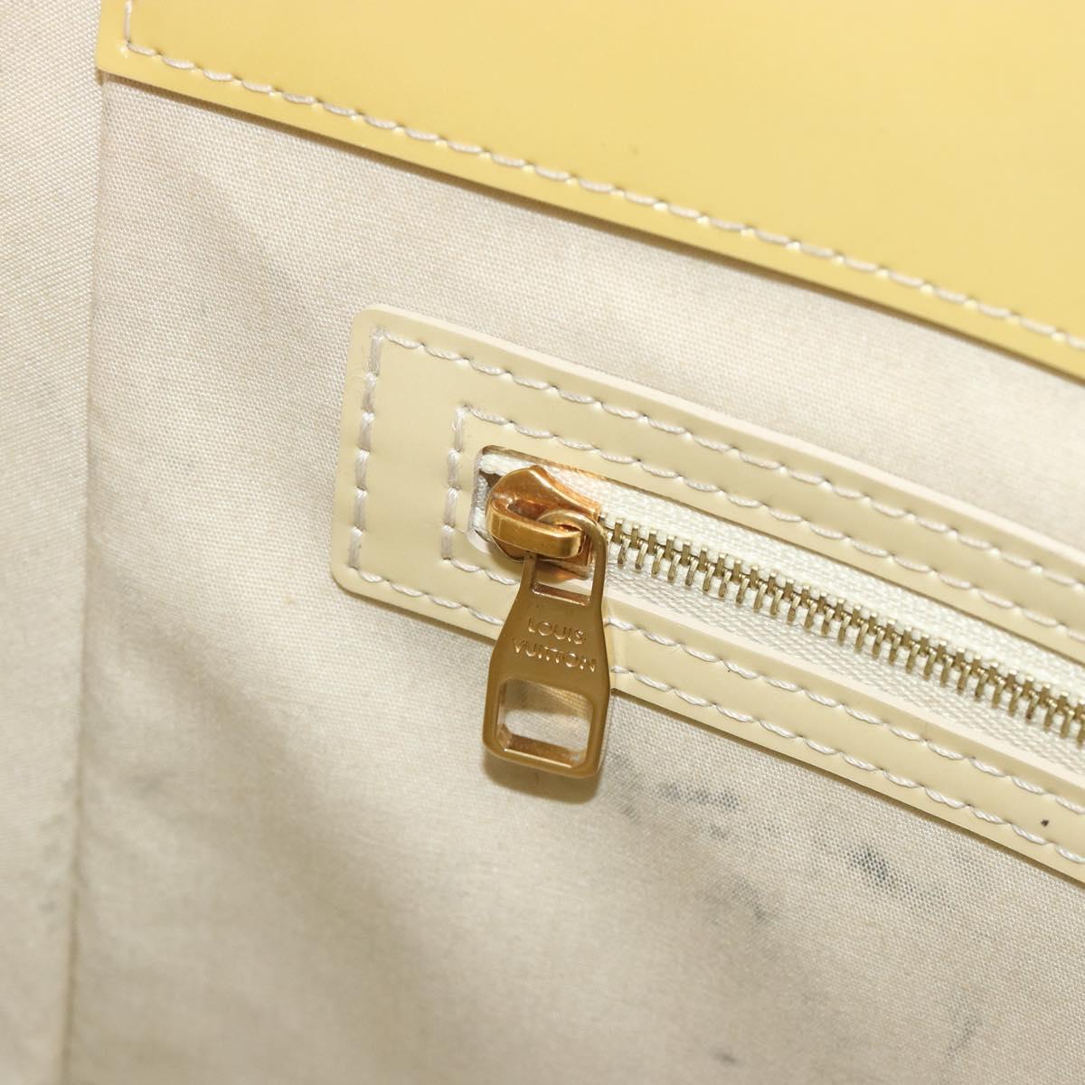LOUIS VUITTON Monogram Vernis Katarina EW Bag Broncorail M90010 LV Auth BA14986