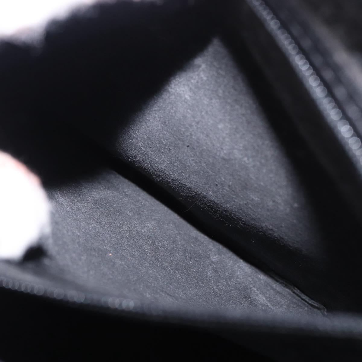 LOUIS VUITTON Epi Sac Plat Hand Bag Black M59082 LV Auth BA14991