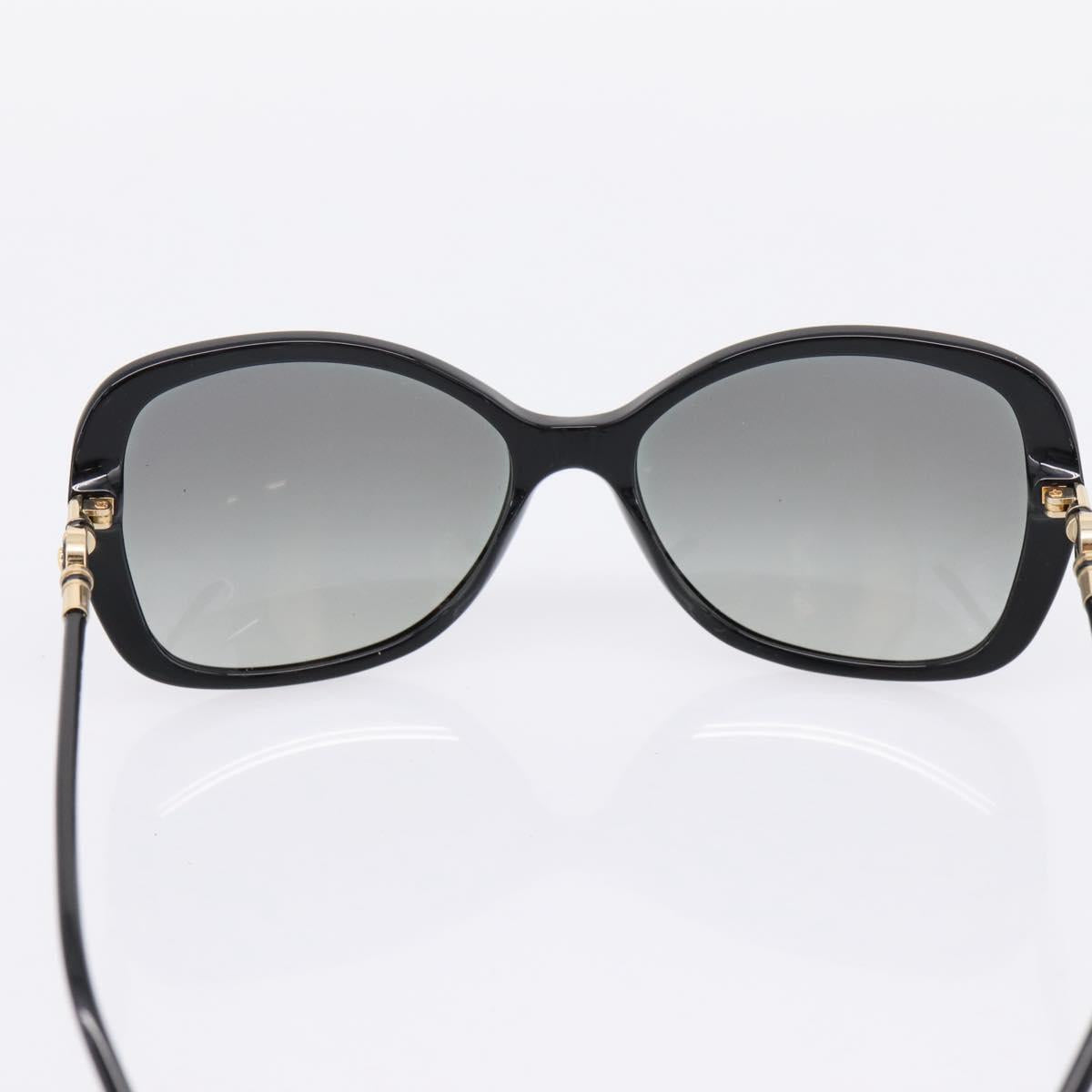 VERSACE Medusa Sunglasses Plastic Black Gold Tone Auth BA15022V