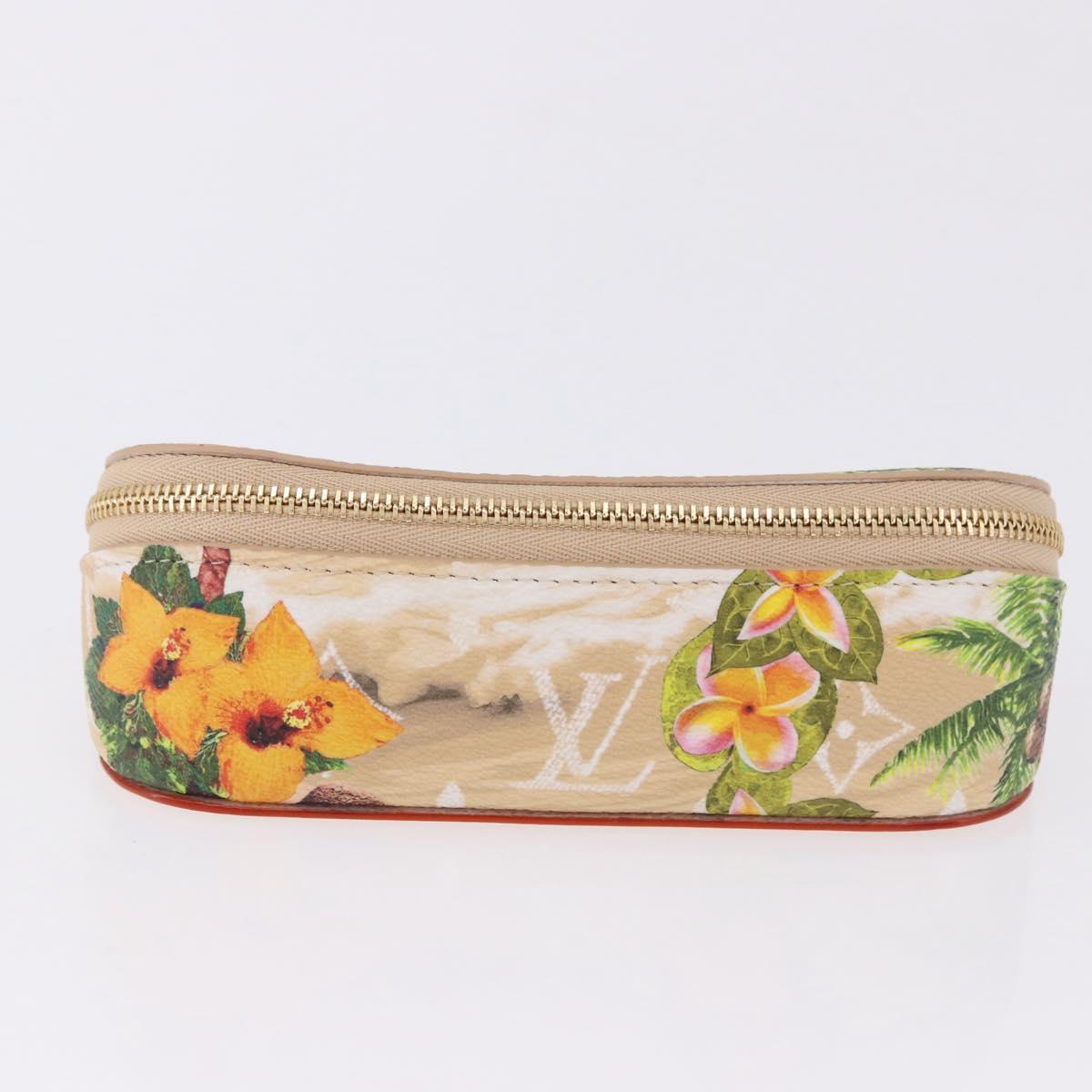 LOUIS VUITTON Monogram Surfing Etui Lunette GM Glasses Case GI1070 Auth BA15046M