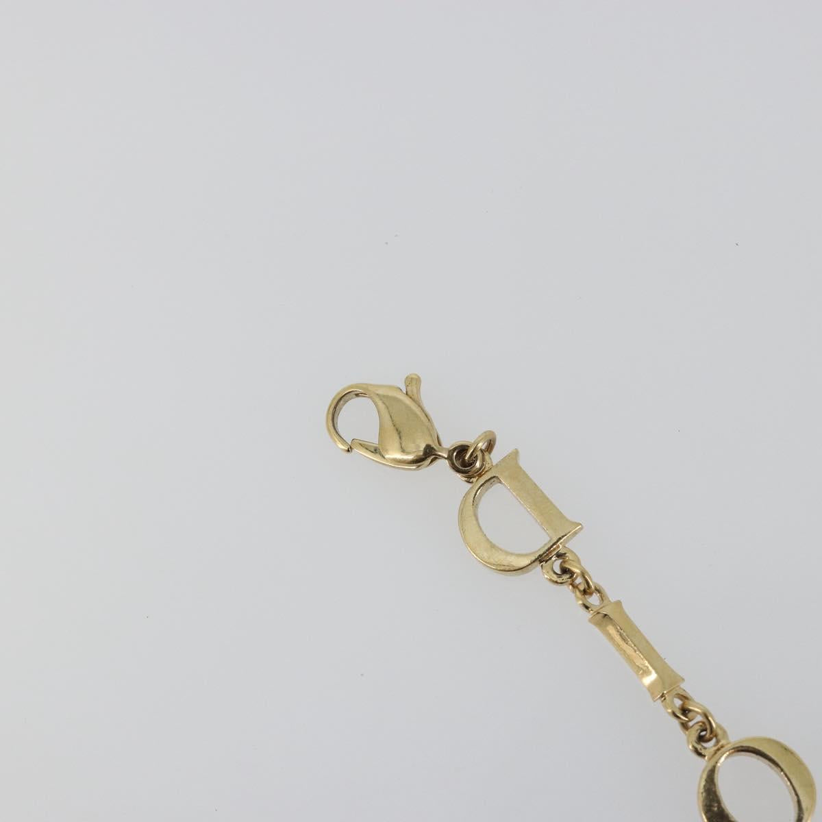 Christian Dior Bracelet Metal Gold Tone Auth BA15050V