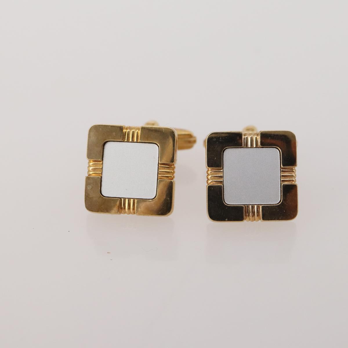 Christian Dior Cuffs Earring Metal 3 Set Gold Tone Auth BA15051