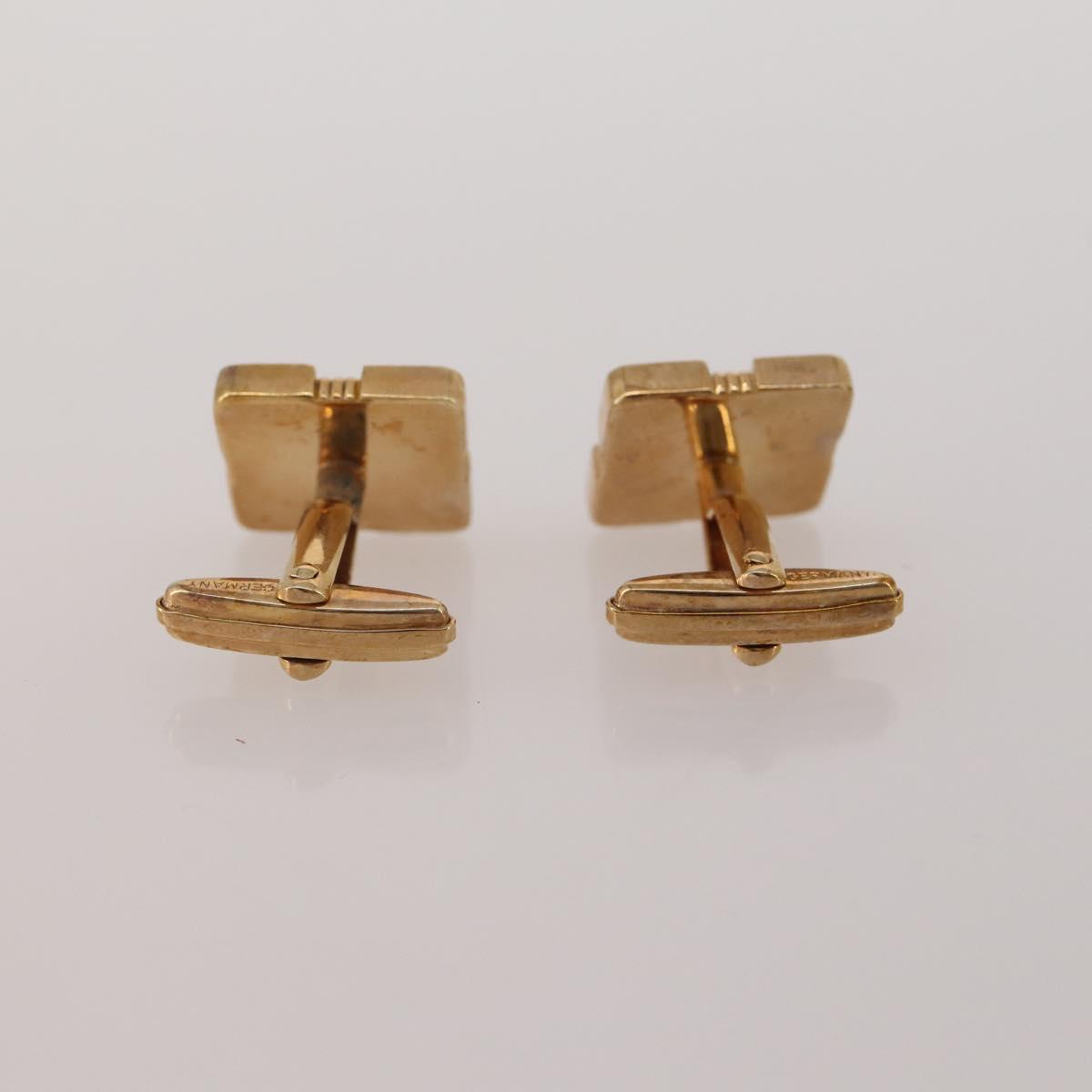 Christian Dior Cuffs Earring Metal 3 Set Gold Tone Auth BA15051