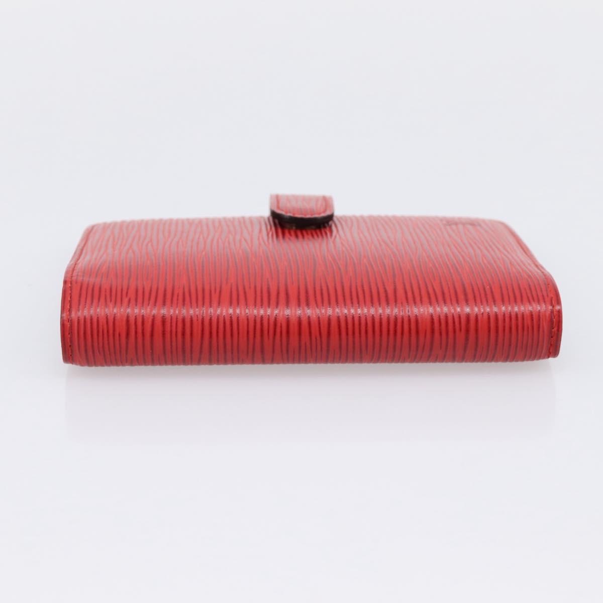 LOUIS VUITTON Epi Agenda PM Day Planner Cover Red R20057 LV Auth BA15055
