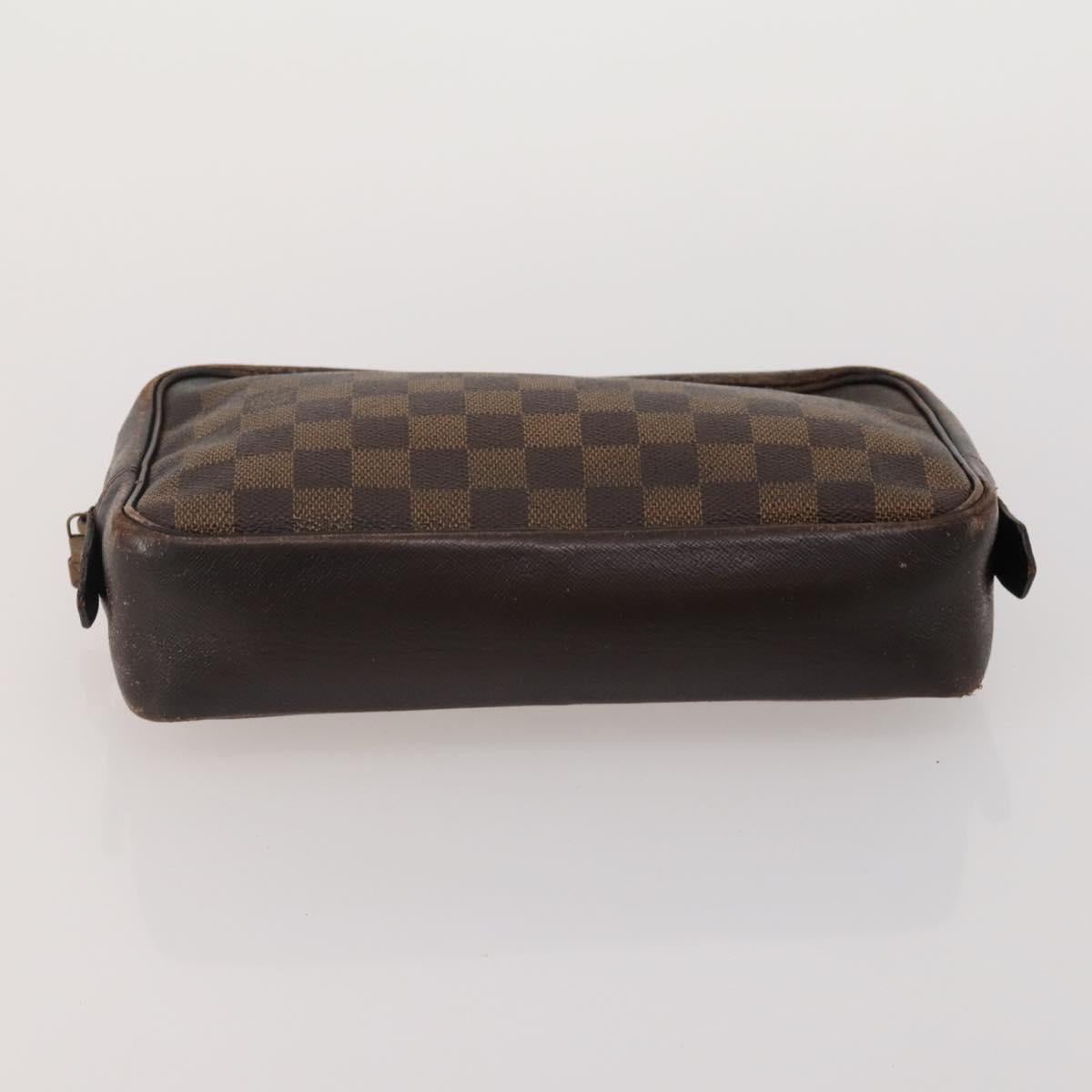 LOUIS VUITTON Monogram Clutch Bag 3 Set LV Auth BA15064
