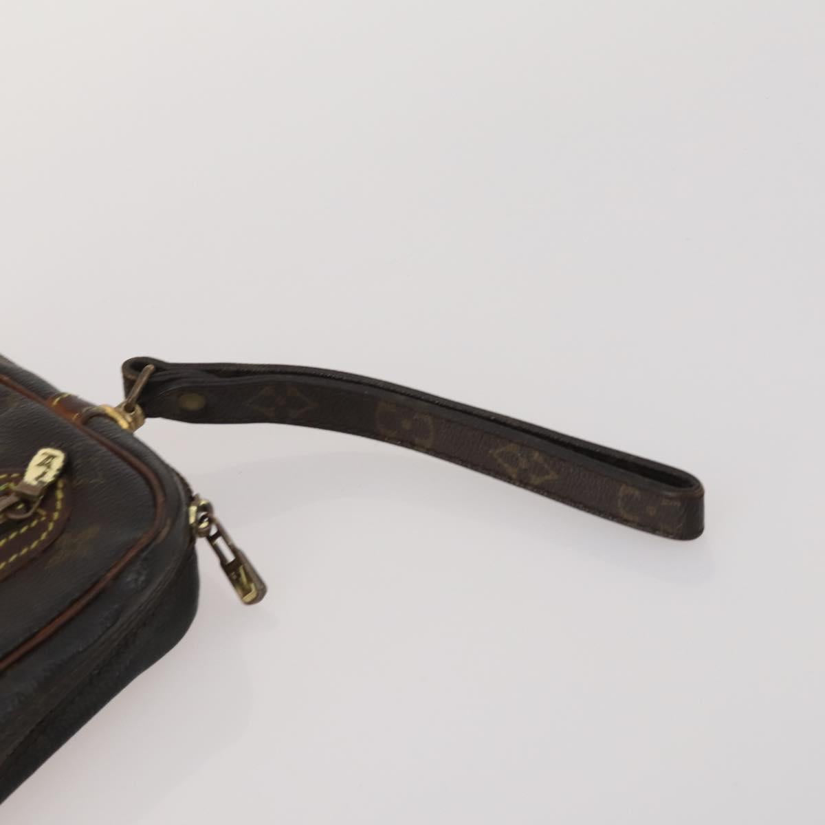 LOUIS VUITTON Monogram Clutch Bag 3 Set LV Auth BA15064