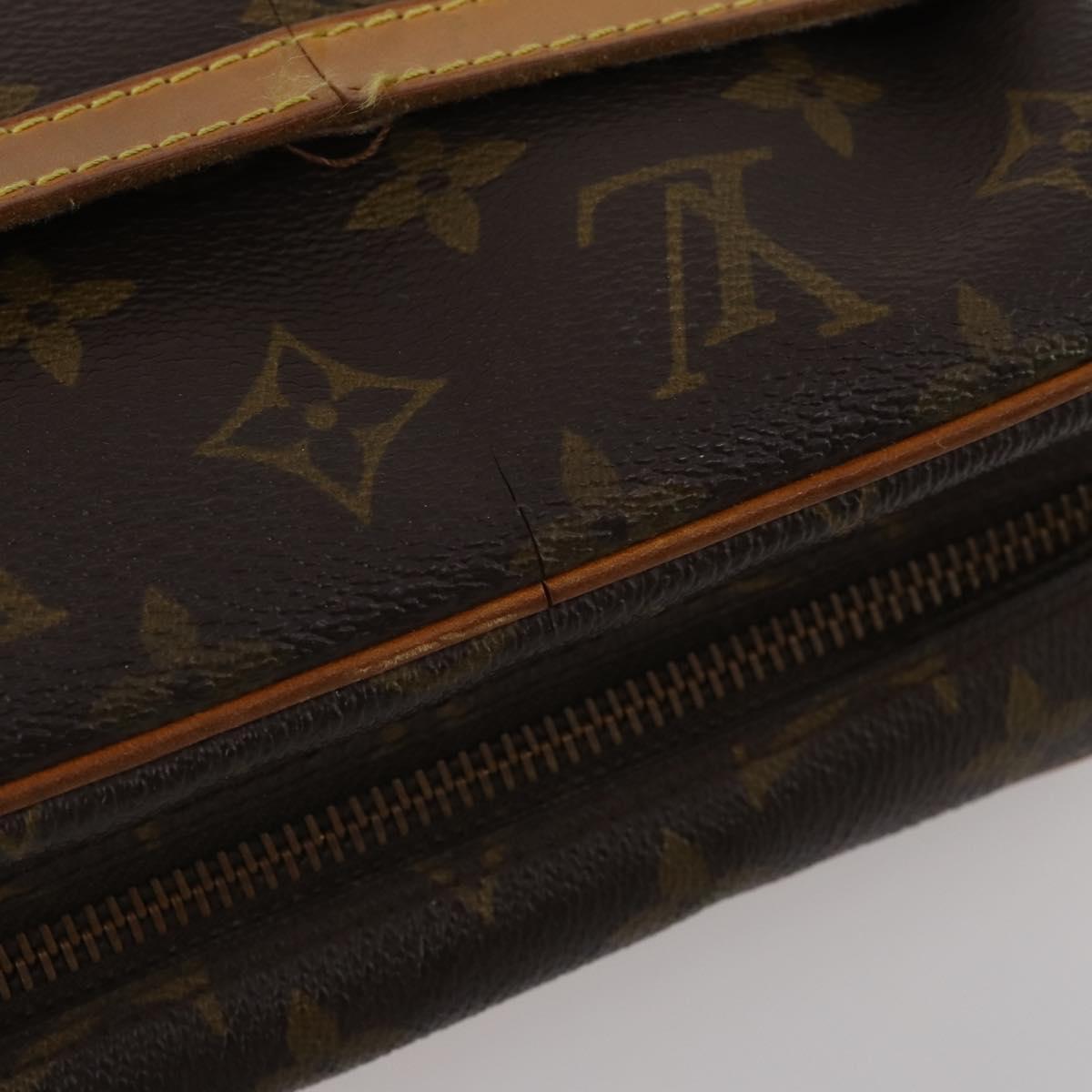 LOUIS VUITTON Monogram Compiegne 28 Clutch Bag 2 Set LV Auth BA15065