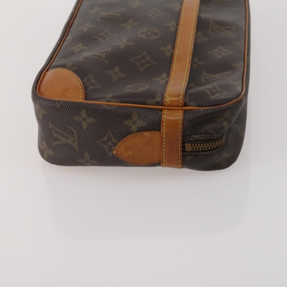 LOUIS VUITTON Monogram Compiegne 28 Clutch Bag 2 Set LV Auth BA15065