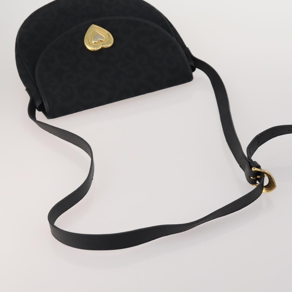 CARTIER YSL MCM Bally Clutch Shoulder Bag Leather 5 Set Black Auth BA15067