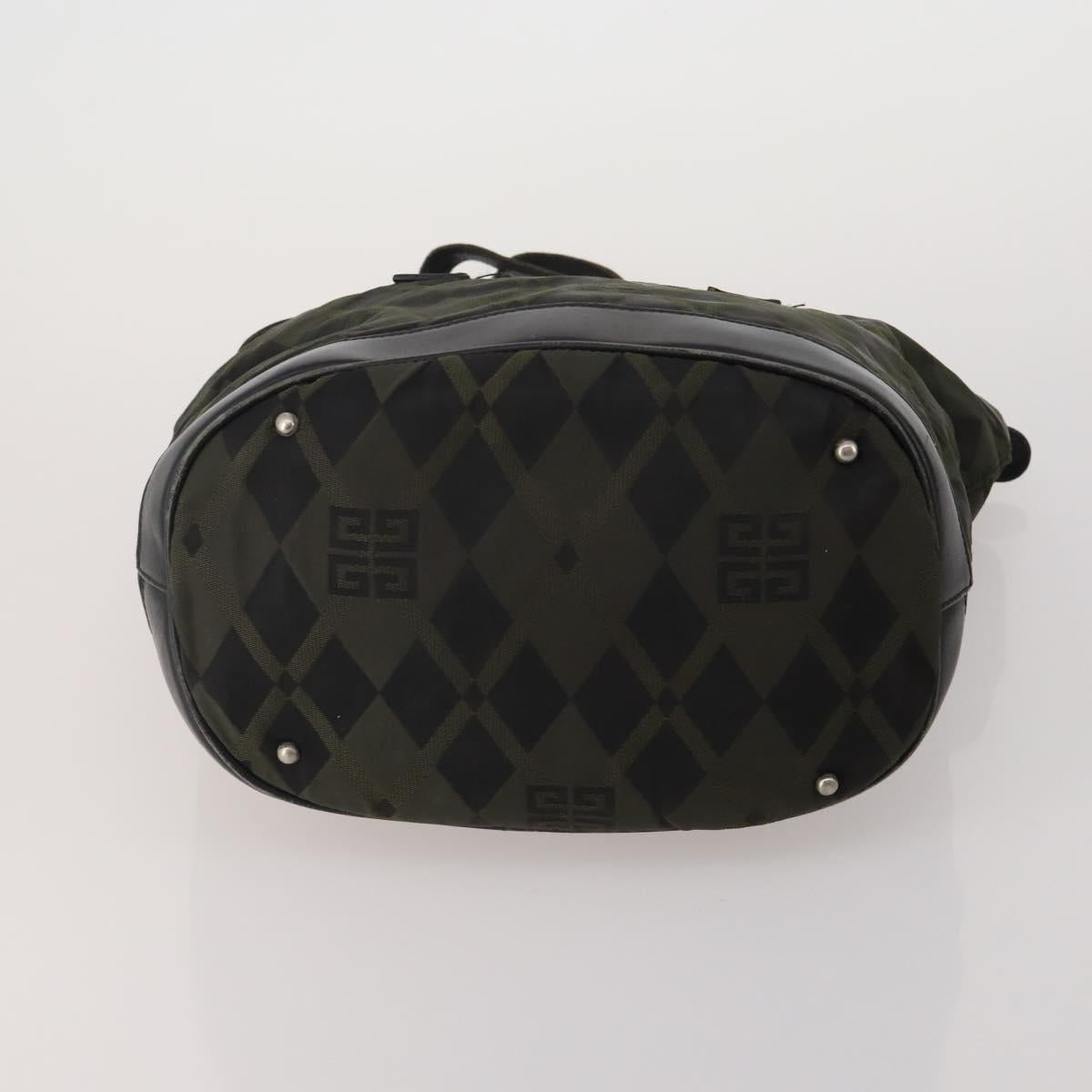 Salvatore Ferragamo Givenchy Hand Bag Canvas Nylon 3 Set Black Auth BA15068