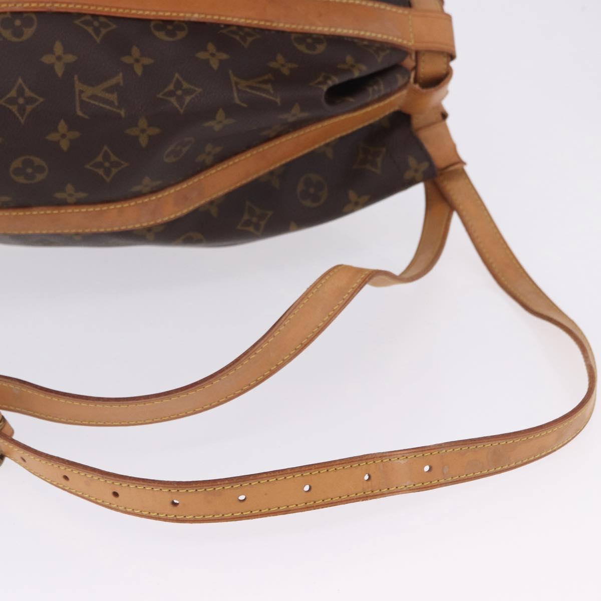 LOUIS VUITTON Monogram Randonnee GM Shoulder Bag M42244 LV Auth BA15082