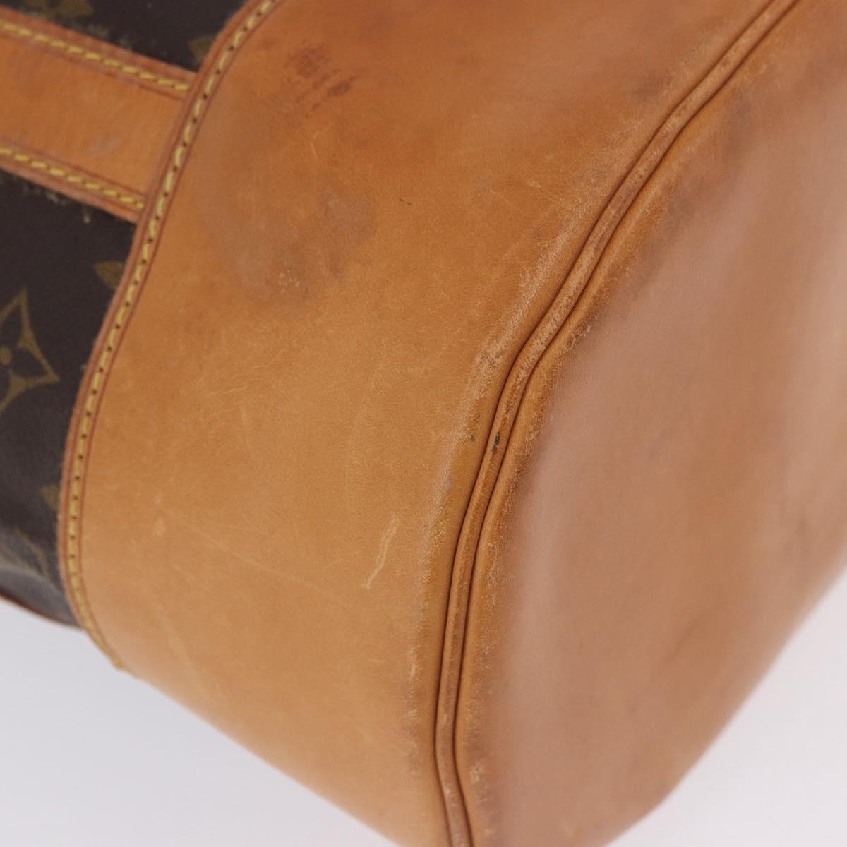LOUIS VUITTON Monogram Randonnee GM Shoulder Bag M42244 LV Auth BA15082