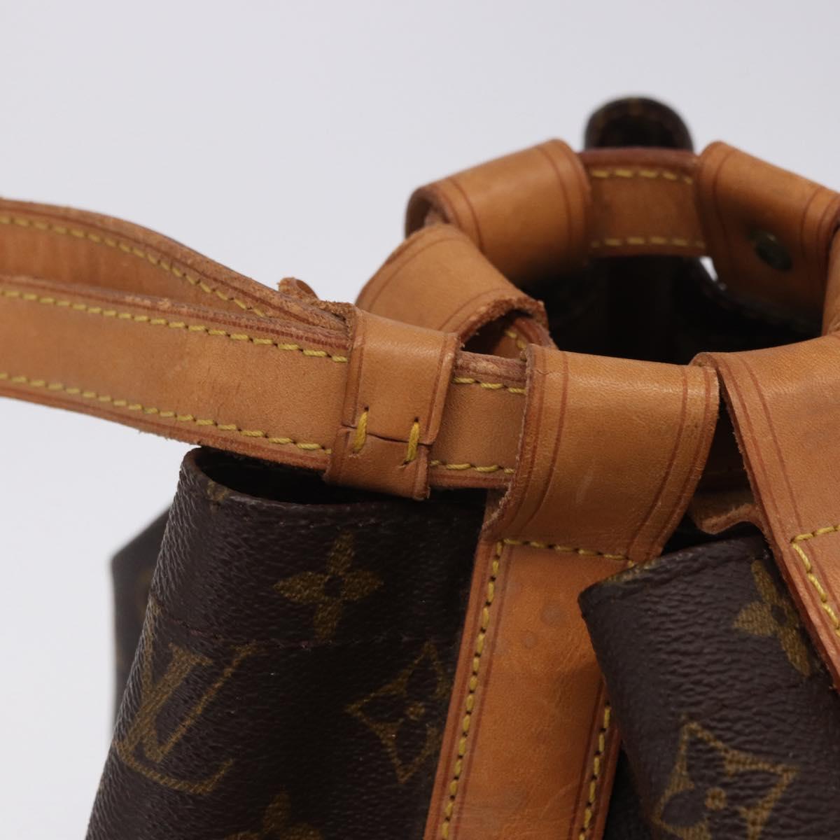 LOUIS VUITTON Monogram Randonnee GM Shoulder Bag M42244 LV Auth BA15082