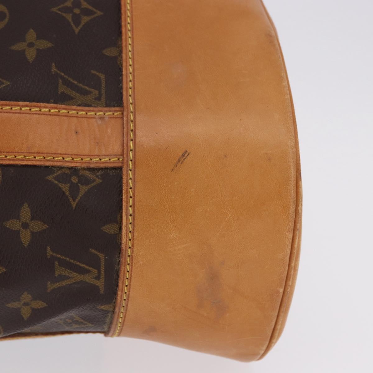 LOUIS VUITTON Monogram Randonnee GM Shoulder Bag M42244 LV Auth BA15082