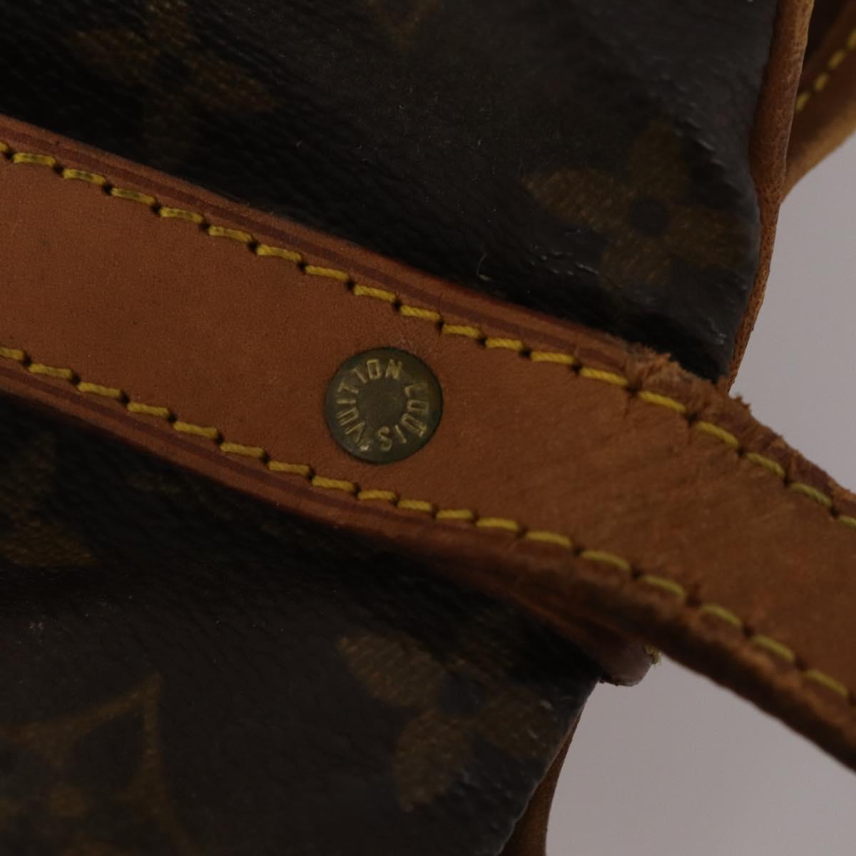 LOUIS VUITTON Monogram Saumur 30 Shoulder Bag M42256 LV Auth BA15083