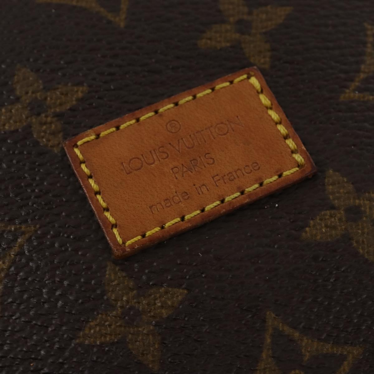 LOUIS VUITTON Monogram Saumur 30 Shoulder Bag M42256 LV Auth BA15083