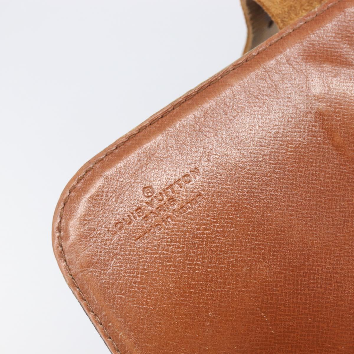 LOUIS VUITTON Monogram Cartouchiere MM Shoulder Bag M51253 LV Auth BA15094