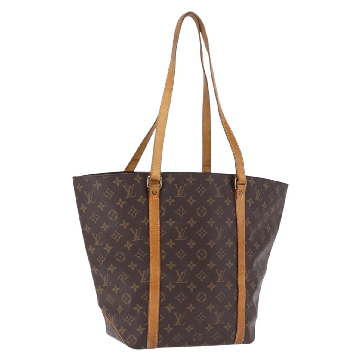 LOUIS VUITTON Monogram Sac Shopping Tote Bag M51108 LV Auth BA15097